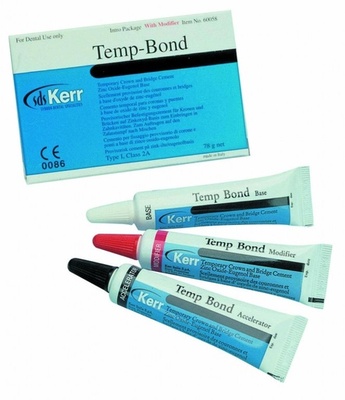 Temp Bond Eugenol With Modifier Intro Pack