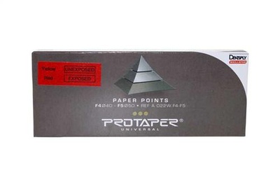 Protaper Pointe Papier Assort. F4-F5
