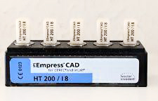 Ips Empress Cad Cerec/Inlab  Ht 200 I8 5pcs
