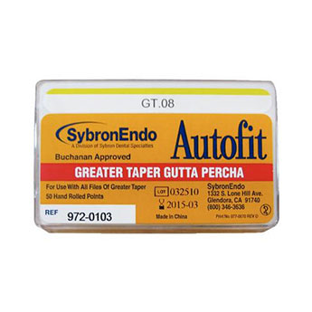 Autofit Greater Taper Gutta Size 12-L 50pcs
