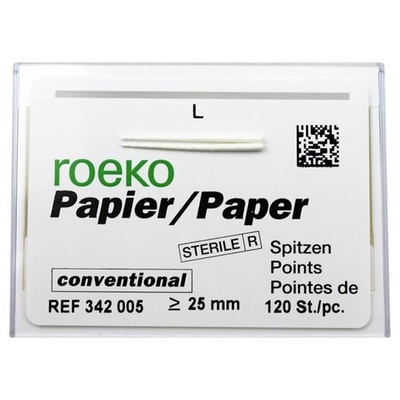 Pointe Papier Conventional Steril L 120pcs