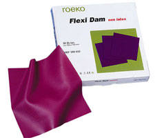 Flexi Dam Non Latex Violet 30pcs