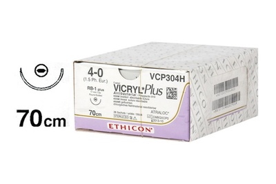Vicryl Plus 70Cmm 4/0 36pcs